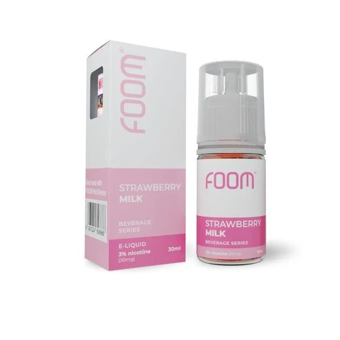 Foom Salt 30ml - Strawberry Milk 30mg