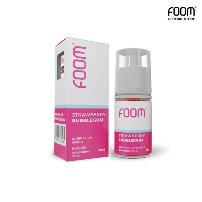 Foom Salt Bubblegum Series 30ml - Pink Gummy 30mg