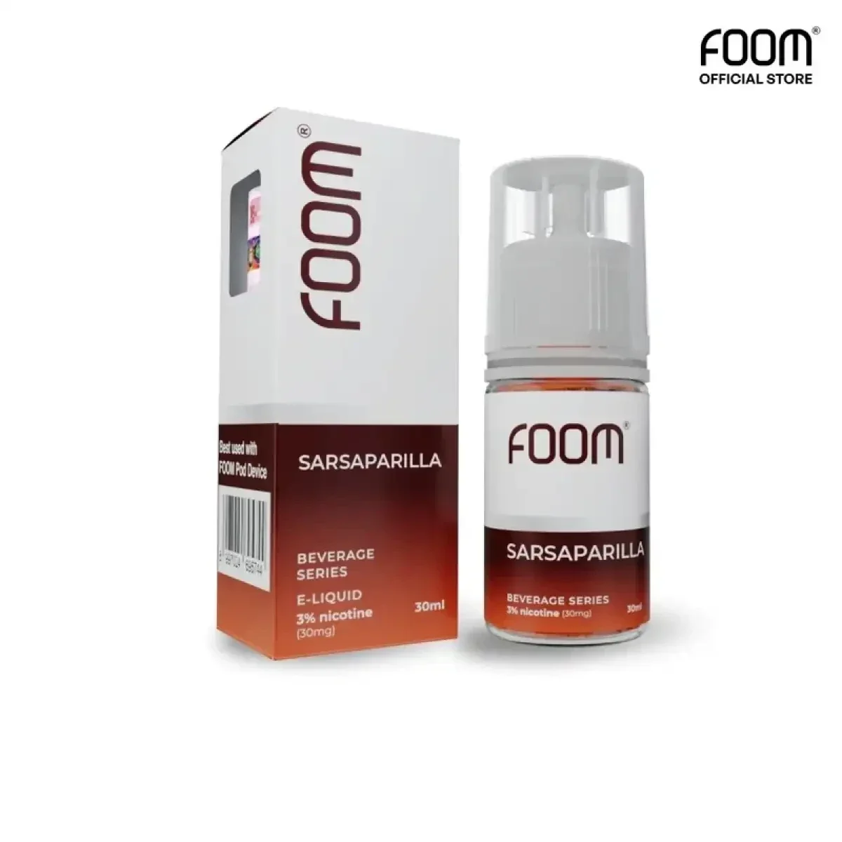 Foom Salt BW Series 30ml - Sarsaparilla 30mg
