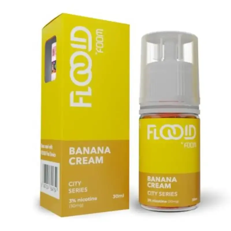 Foom Salt City Series 30ml - Banana Cream 30mg