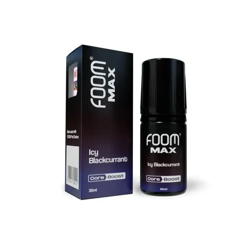 Foom Salt Max Series 30ml - Icy Blackcurrant 30mg