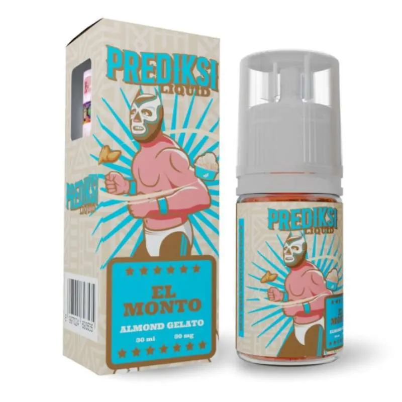 Foom Salt Prediksi 30ml - Almond Gelato (El Monto) 30mg