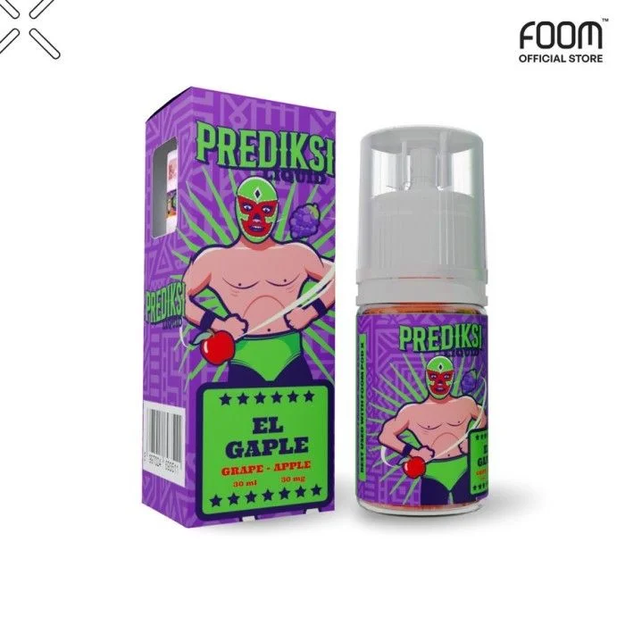 Foom Salt Prediksi 30ml - Grape Apple (El Gaple) 30mg