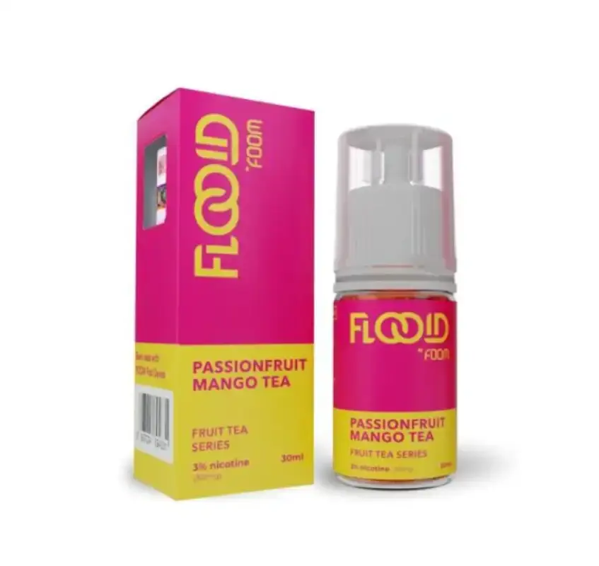 Foom Salt Tea Series 30ml - Passion Fruit Mango Tea 30mg