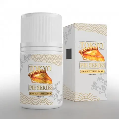 Tokyo Pie Series 60ml - Buttermilk 3mg