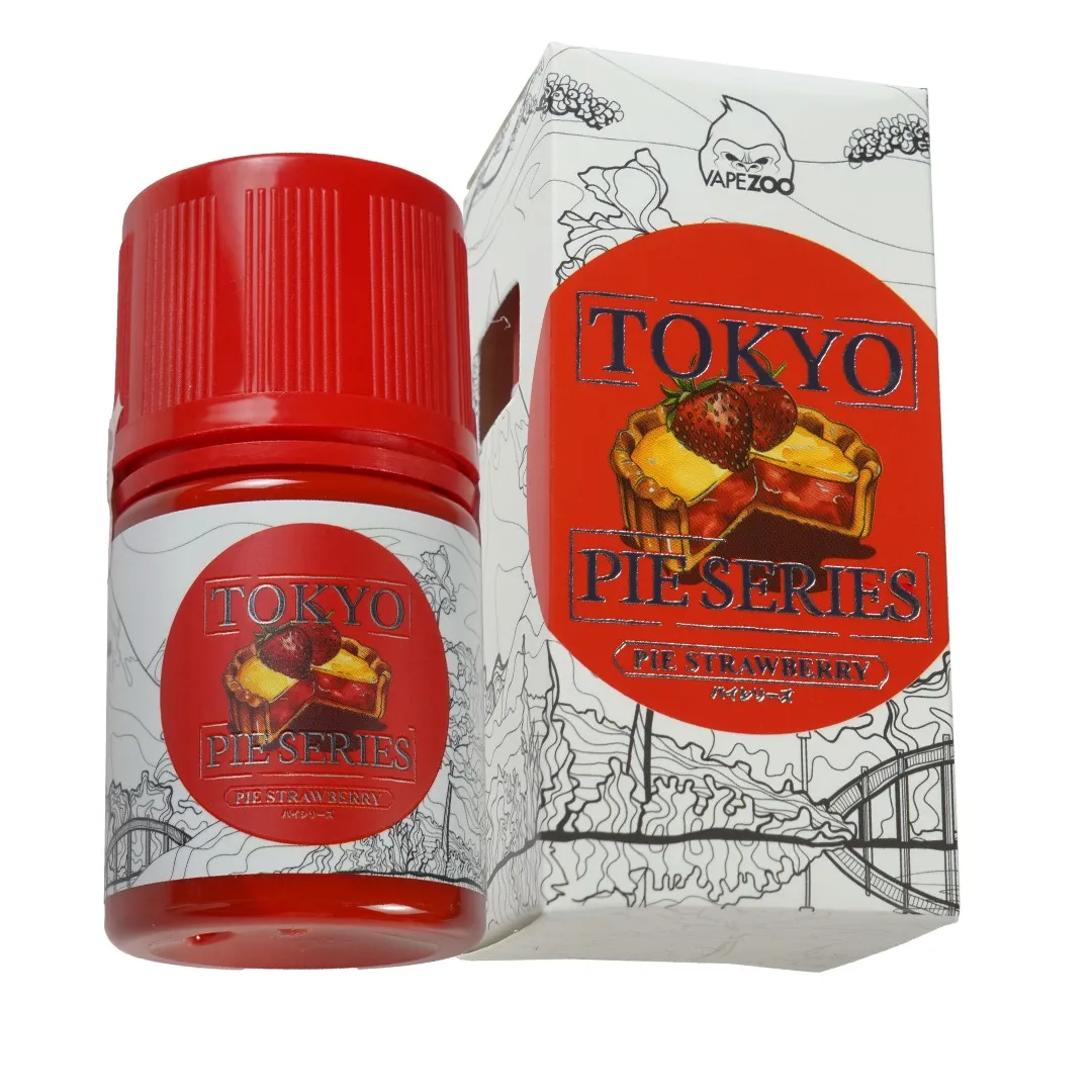 Tokyo Pie Series 60ml - Pie Strawberry 3mg