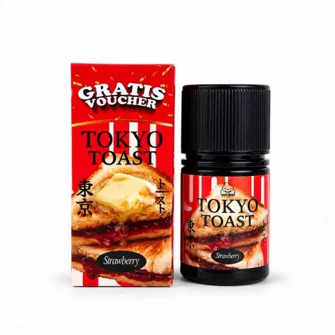 Tokyo Toast 60ml - Strawberry Butter Toast 3mg