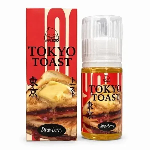 Tokyo Toast Saltnic 30ml - Strawberry Butter Toast 30mg