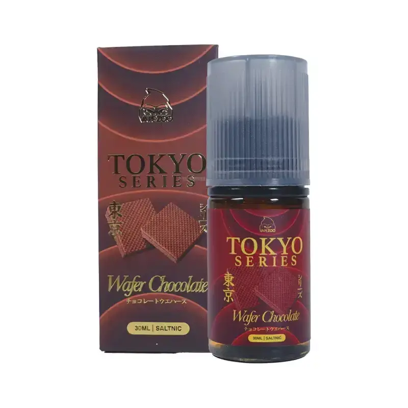 Tokyo Wafer Saltnic Series 30ml - Wafer Chocolate 30mg