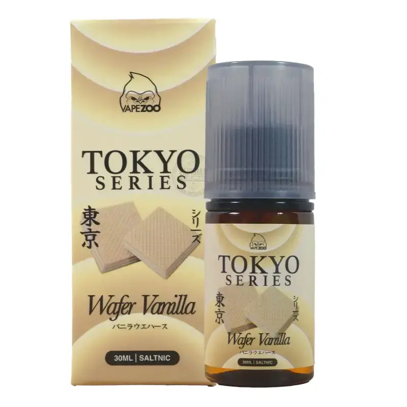 Tokyo Wafer Saltnic Series 30ml - Wafer Vanilla 30mg