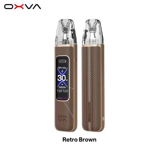 Oxva Xlim Pro 3 Pod Kit - Retro Brown