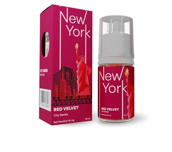 Foom Salt City Series 30ml - Red Velvet 30mg