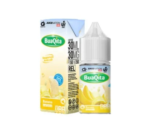 Buaqita Saltnic 30ml - Banana 30mg