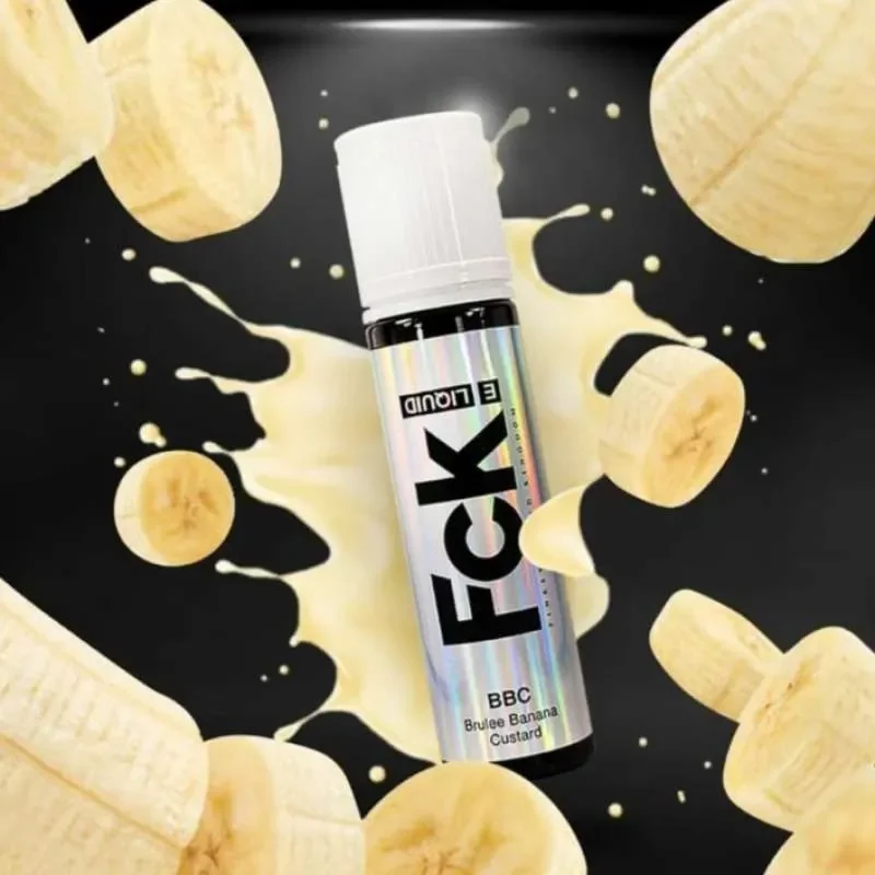 FCK 60ml - Brulee Banana Custard 6mg