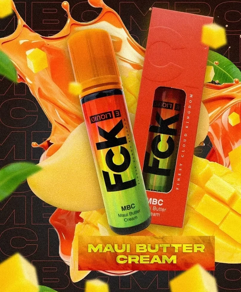 FCK 60ml - Maui Butter Cream 3mg