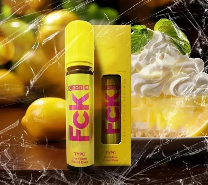 FCK 60ml - The Yellow Poundcake 3mg