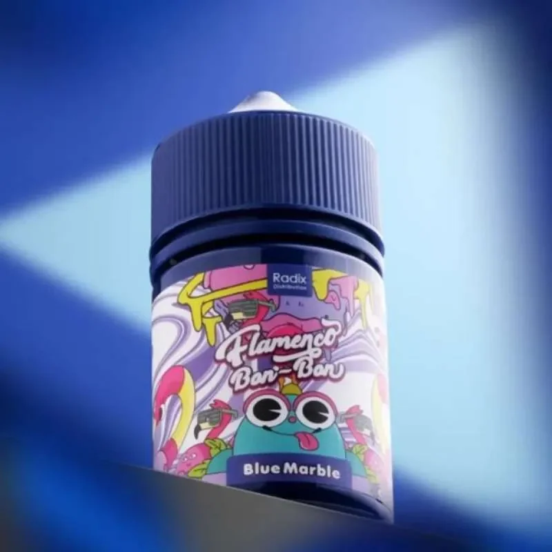 Flamenco 60ml - Bon Bon Blue Marble 3mg