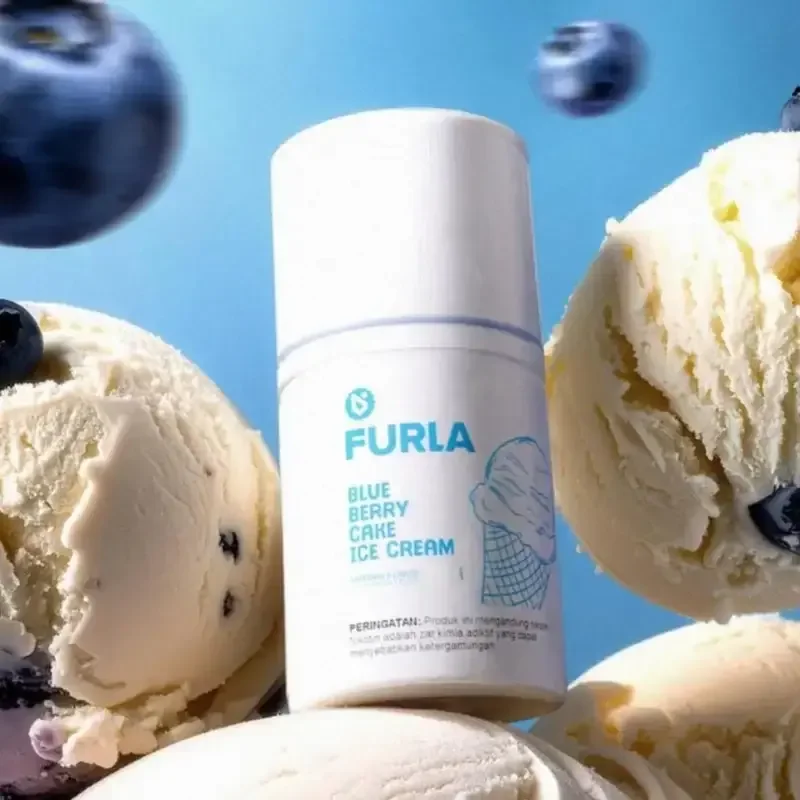 Furla Ice Cream Series 60ml - Blueberry Cake Ice Cream 3mg