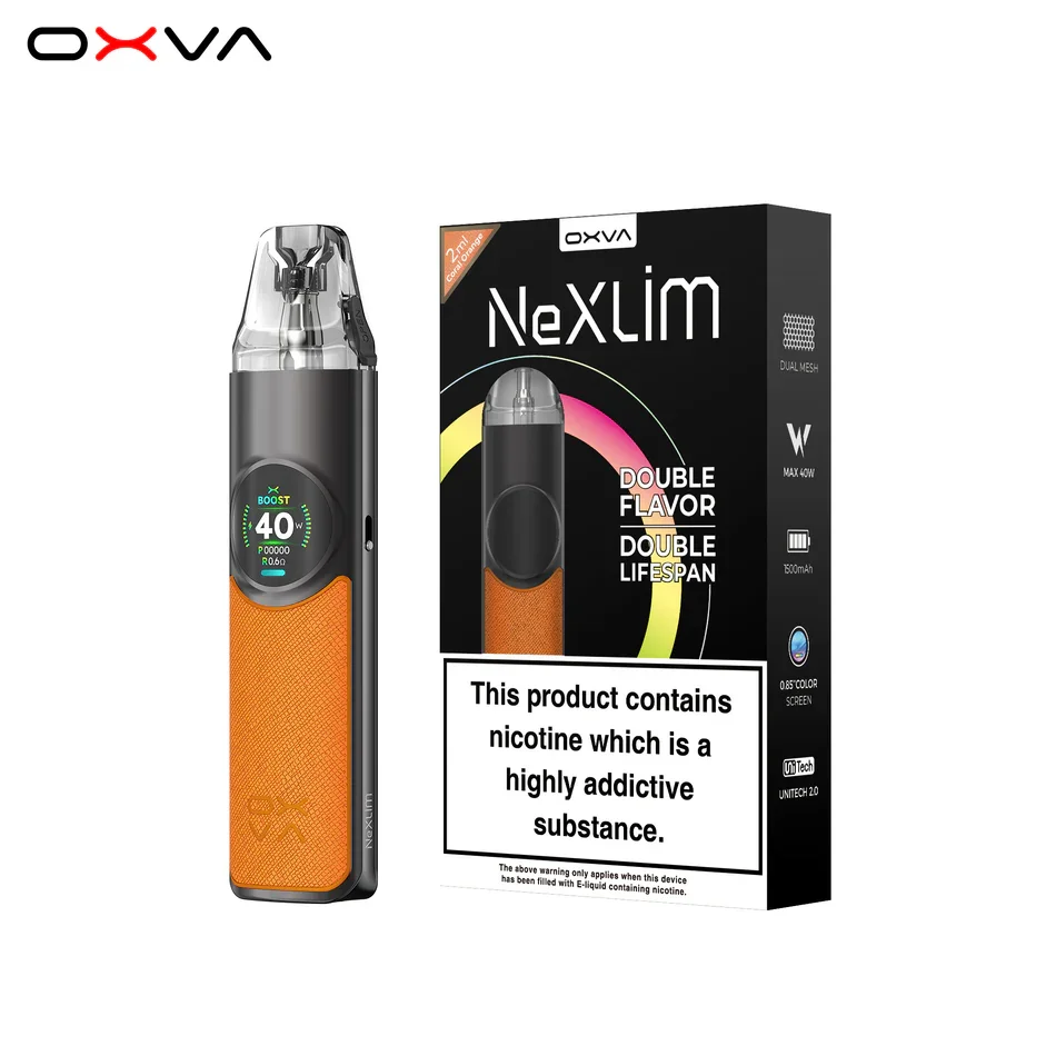Oxva Nexlim Pod Kit - Coral Orange