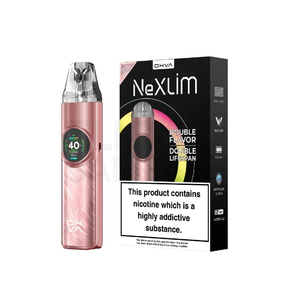 Oxva Nexlim Pod Kit - Pearl Pink