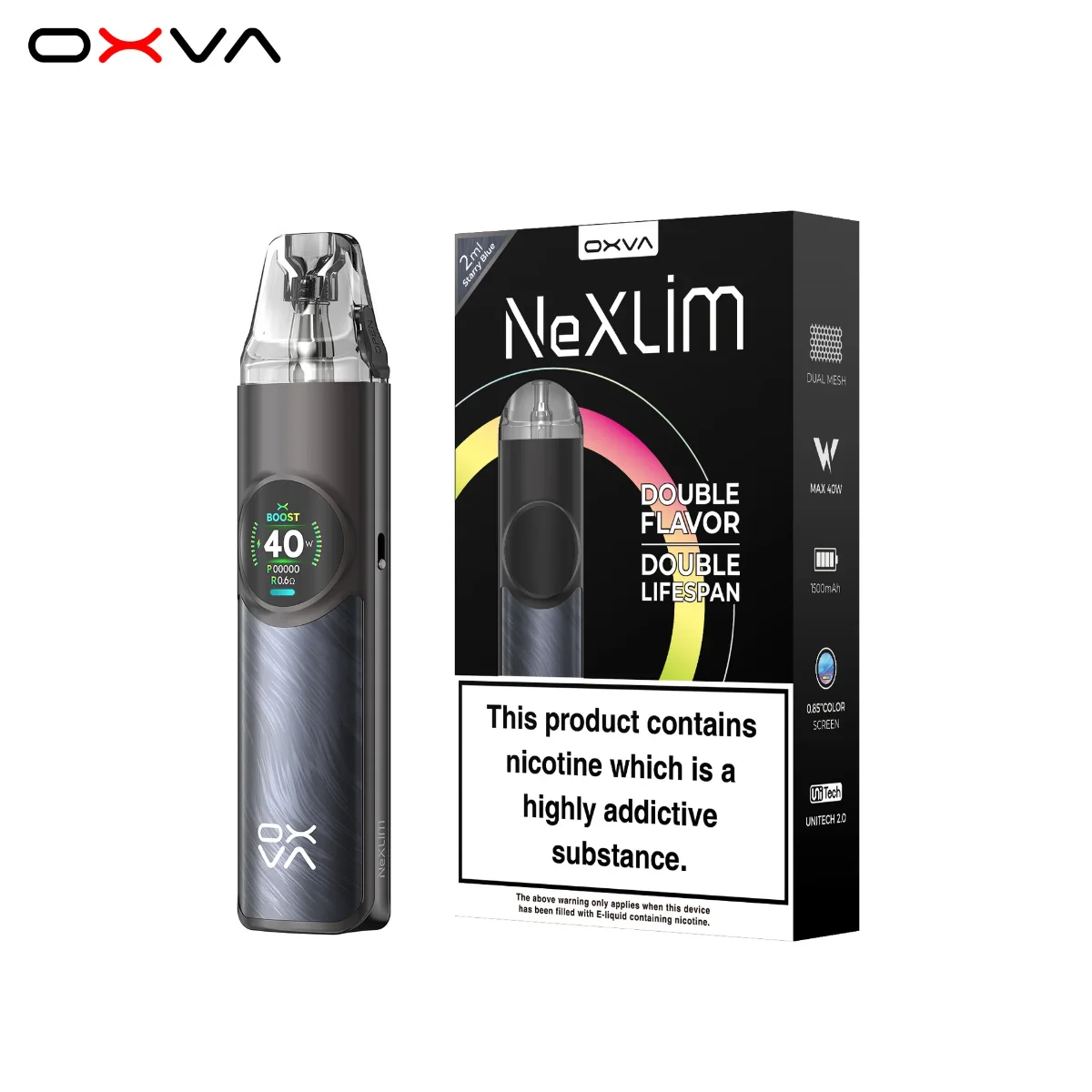Oxva Nexlim Pod Kit - Starry Blue