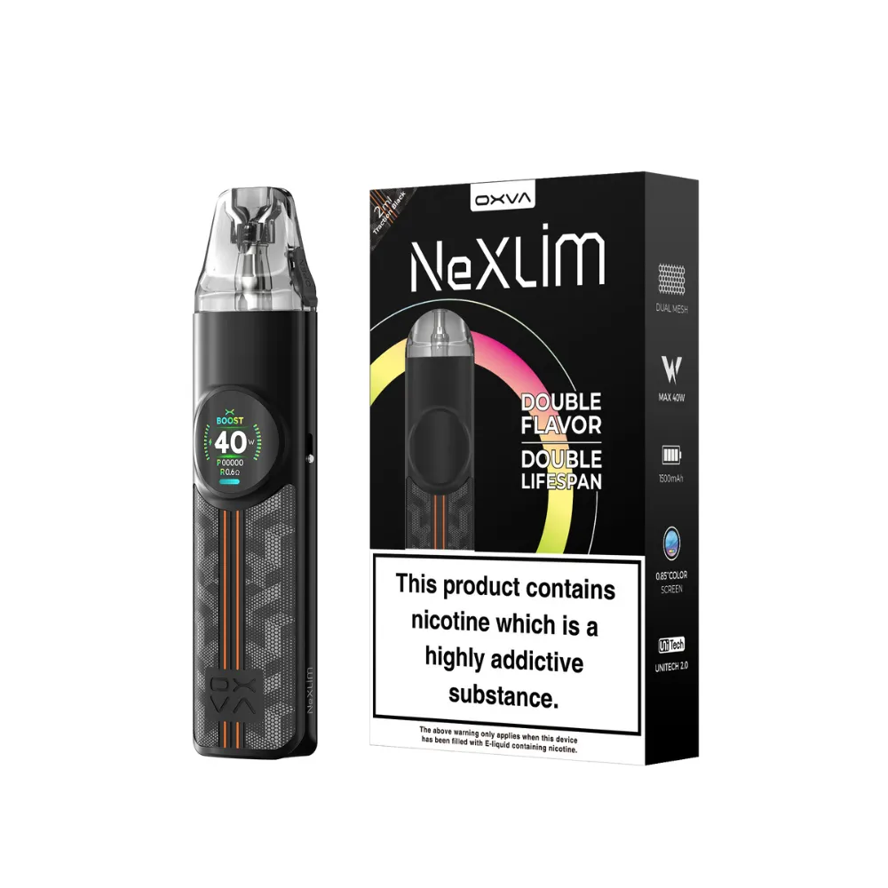 Oxva Nexlim Pod Kit - Traction Black