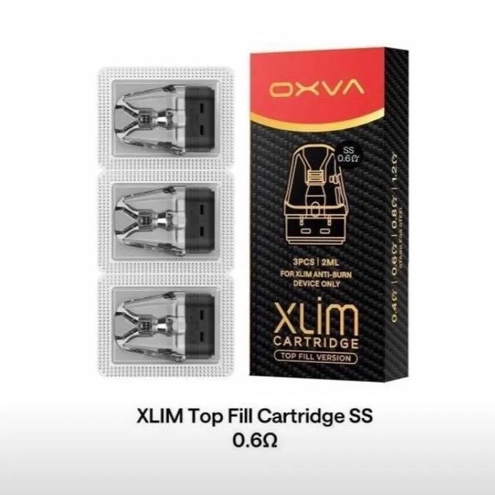 Cartridge Oxva Xlim Top Fill SS - 0.6 Ohm