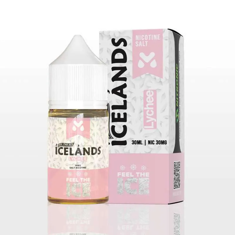 Icelands Saltnic 30ml - Lychee 30mg