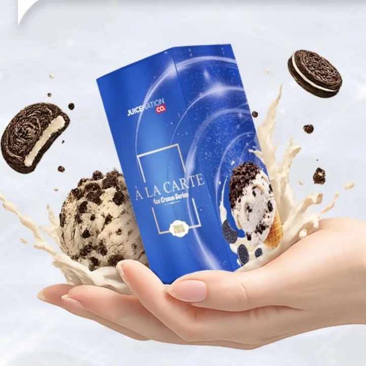 A La Carte Ice Cream Series 60ml - Cookies and Cream 6mg