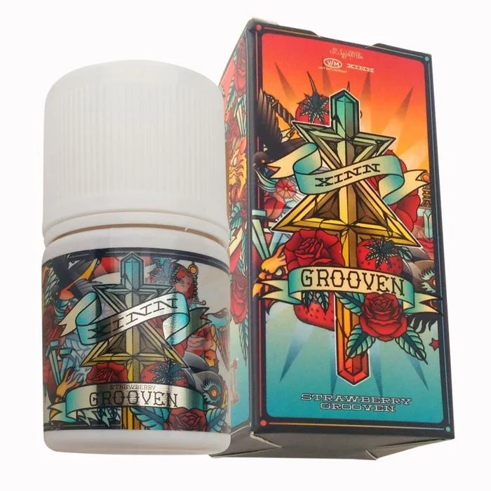 Grooven 60ml - Strawberry Vanilla Cream 6mg