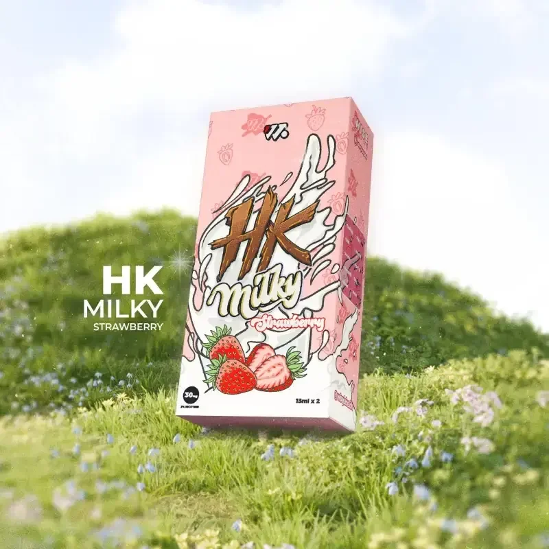 Happi Krunch Milky Saltnic Series 30ml - Strawberry 30mg