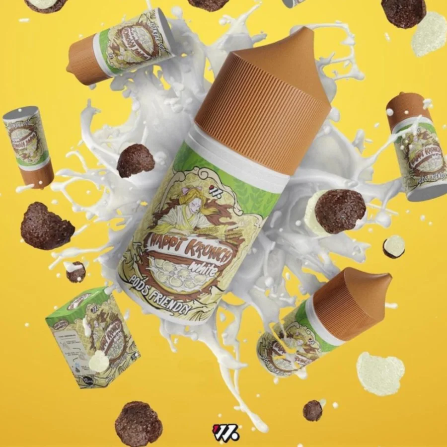 Happy Krunch Pods Friendly 30ml - V2 White Cereal Chocolate 12mg