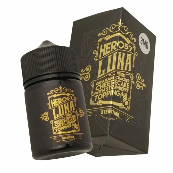 Luna Hero57 60ml - V1 Strawberry Crackers 3mg