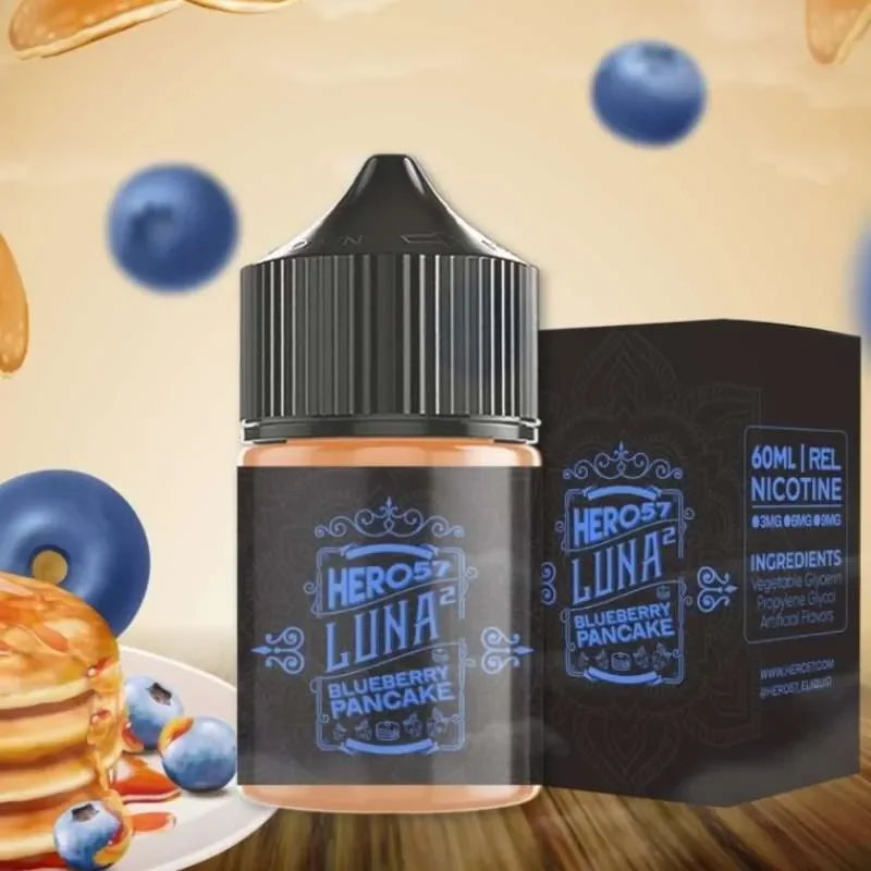 Luna V2 Hero57 60ml - Blueberry Pancake 3mg