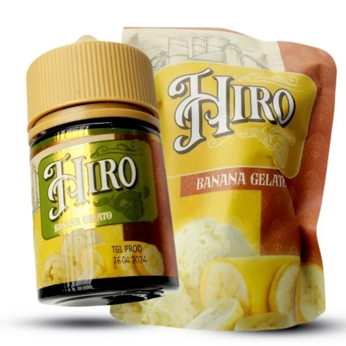 Hiro 60ml - Banana Gelato 3mg