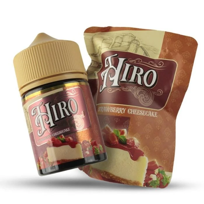 Hiro 60ml - Strawberry Cheesecake 3mg