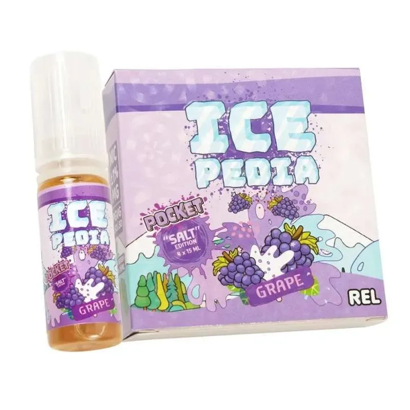 Ice Pedia Fruity Pocket Salt Edition 15ml - Grape 10mg