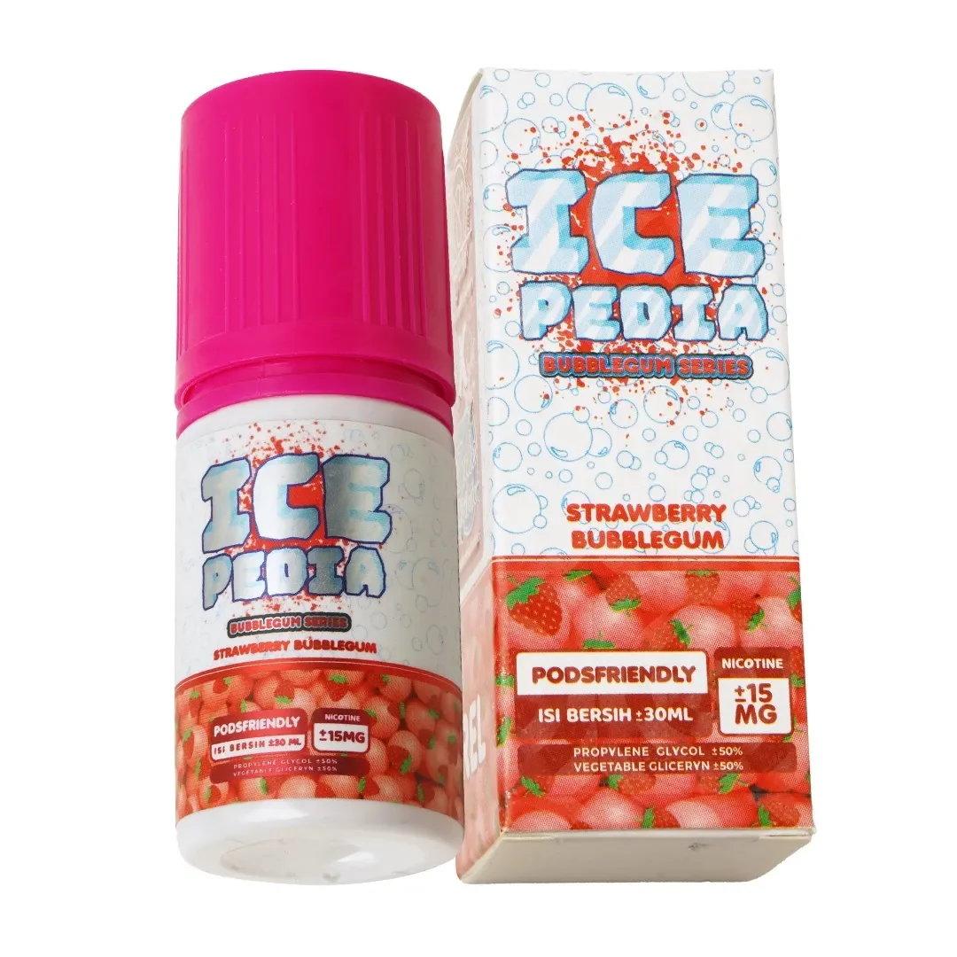 Ice Pedia Fruity Series 30ml - Strawberry Bubblegum 15mg