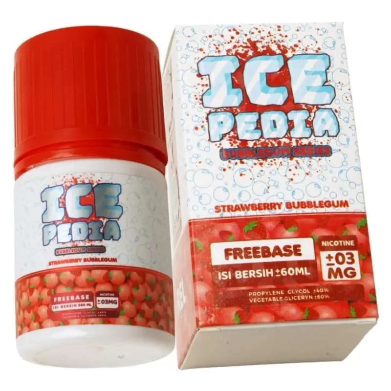 Ice Pedia Fruity Series 60ml - Strawberry Bubblegum 3mg