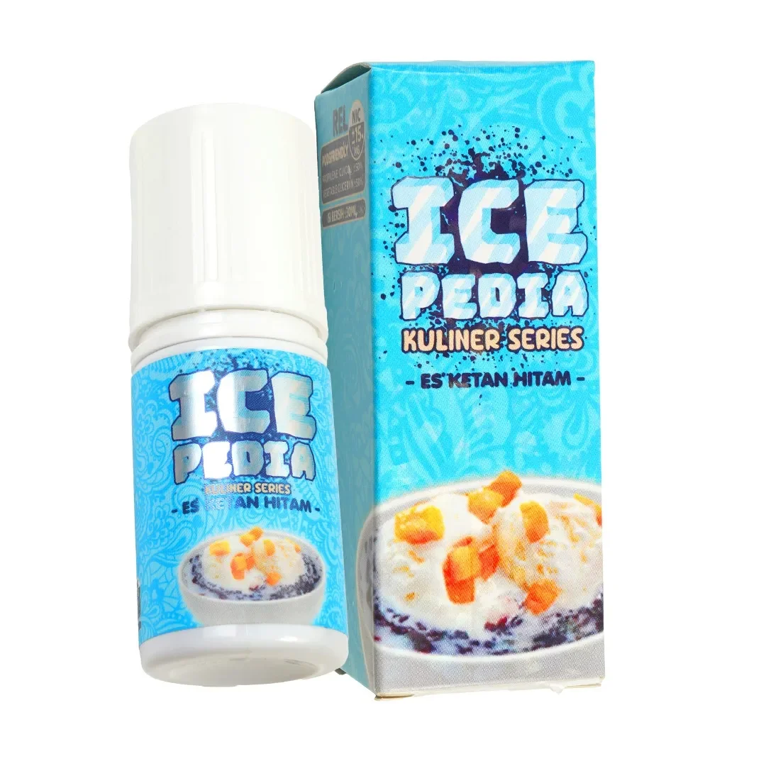 Ice Pedia Kuliner Series 30ml - Es Ketan Hitam 15mg
