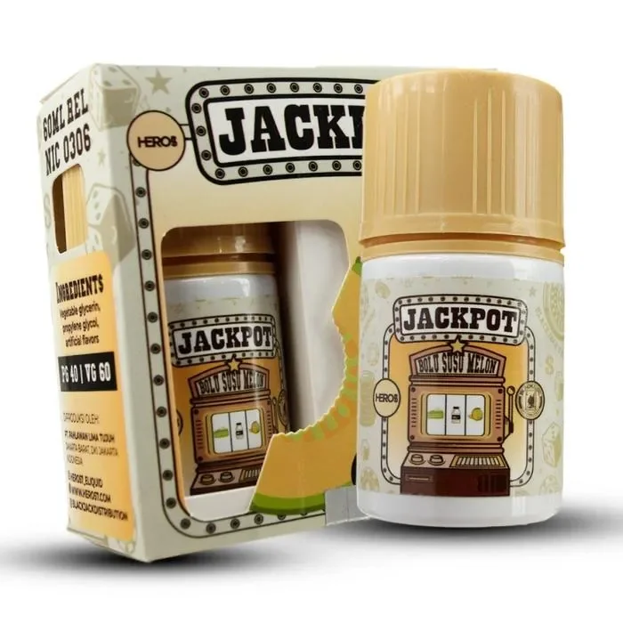 Jackpot 60ml - Melon Milk Soft Cake 6mg