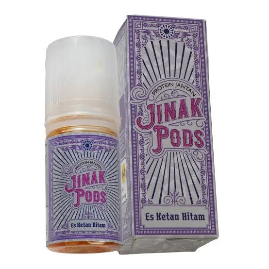 Jinak Saltnic Series 30ml - Es Ketan Hitam 25mg