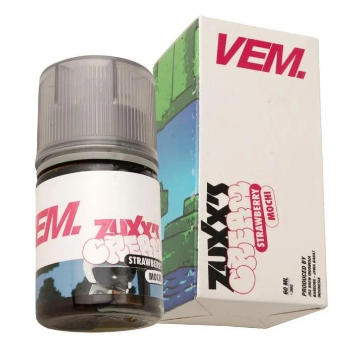 Zuxx's Cream 60ml - Strawberry Mochi 3mg
