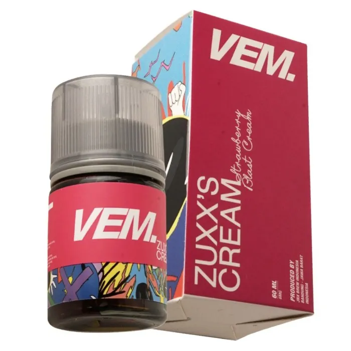Zuxx's Cream 60ml - V1 Strawberry Blast Cream 3mg