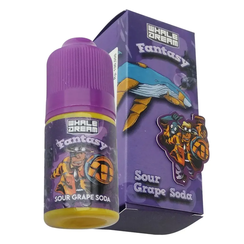 Whale Dream Fantasy 30ml - Sour Grape Soda 30mg
