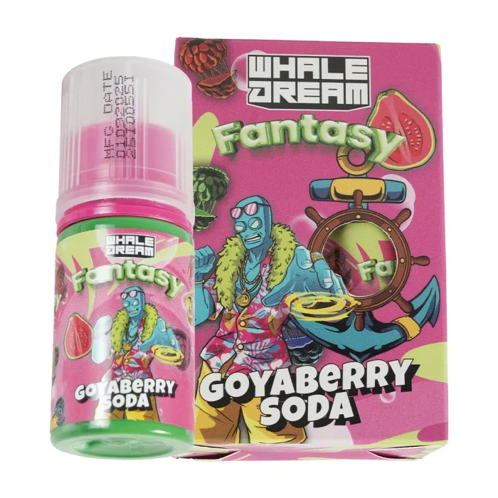 Whale Dream Fantasy 30ml - V2 Goyaberry Soda 30mg