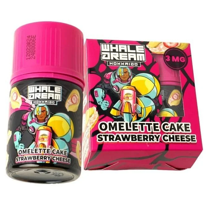 WD Hokkaido 60ml - Omelette Cake Strawberry Cheese 3mg