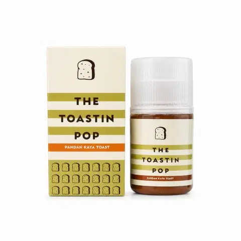 The Toastin Pop 60ml - Pandan Kaya Toast 4mg