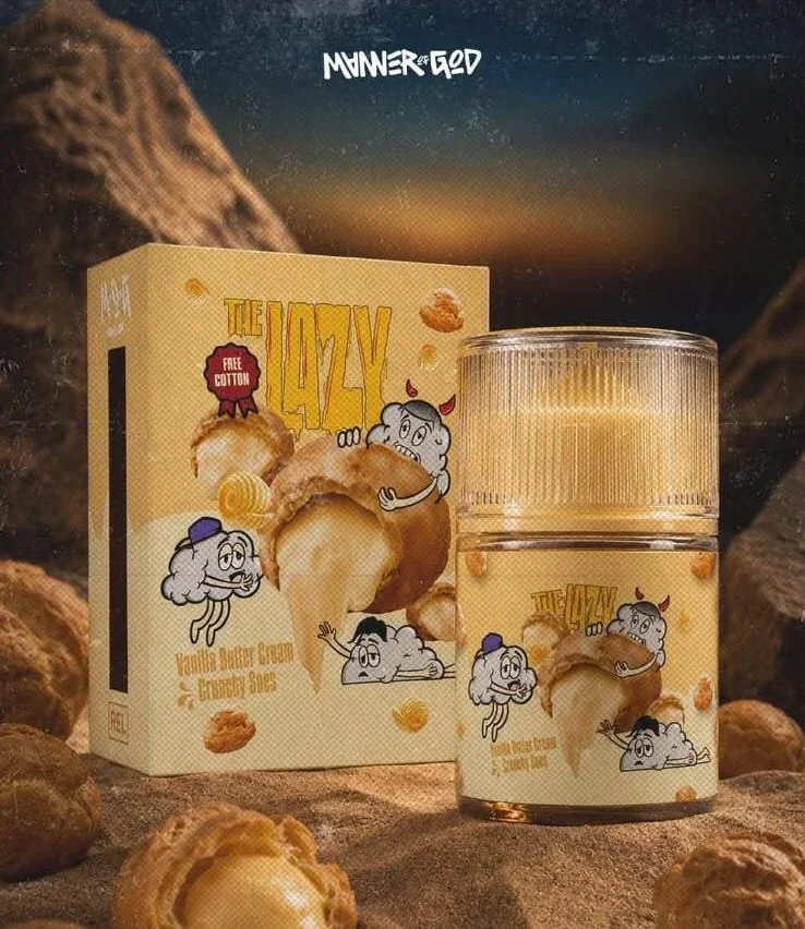 The Lazy 60ml - V3 Vanilla Butter Cream 3mg