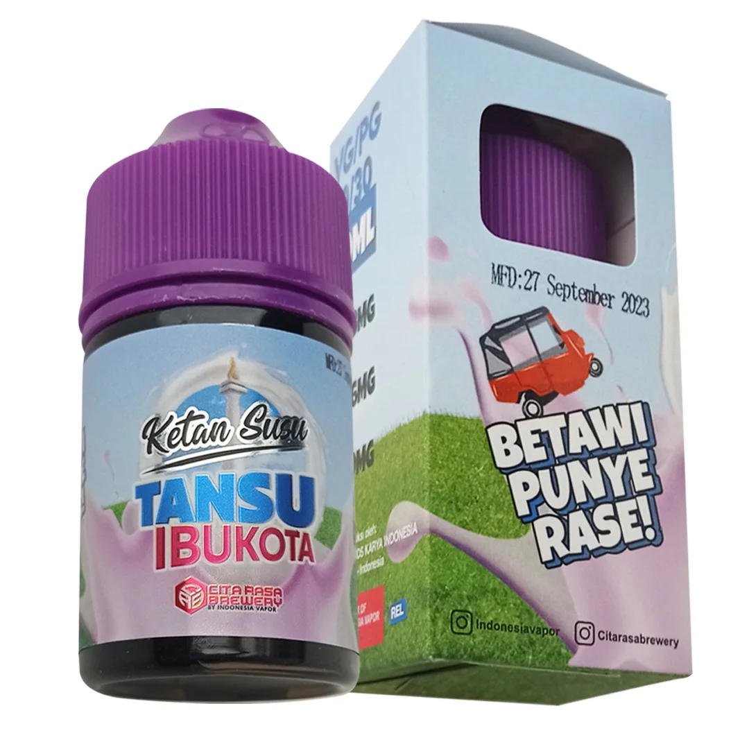 Tansu Ibukota 60ml - Ketan Susu 9mg